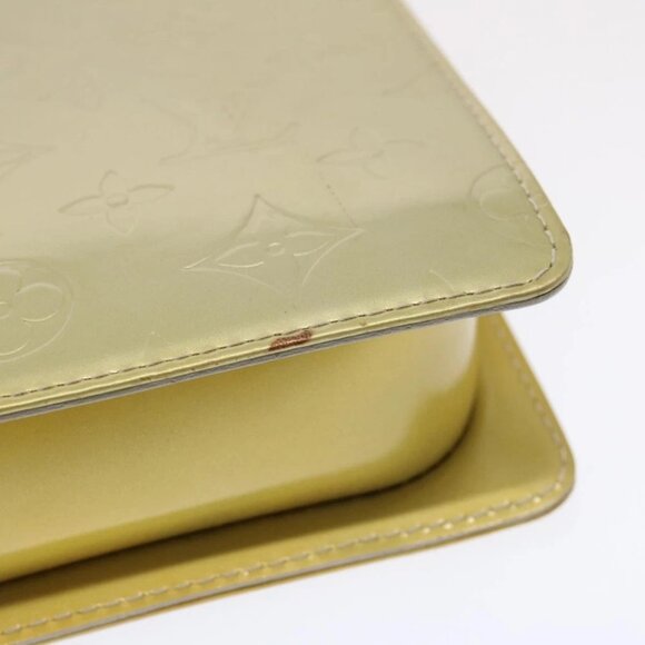 LOUIS VUITTON Monogram Vernis Motto Accessory Pouch Gris - Picture 9 of 16